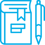 Pen and Book Icon