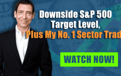 My No. 1 Sector to Trade Right Now and a Downside S&P 500 Target Level